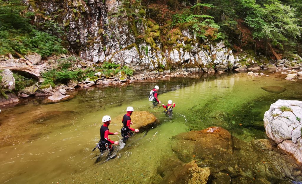 Activité en Ardèche Grand Canyon, activité canyoning en Ardèche