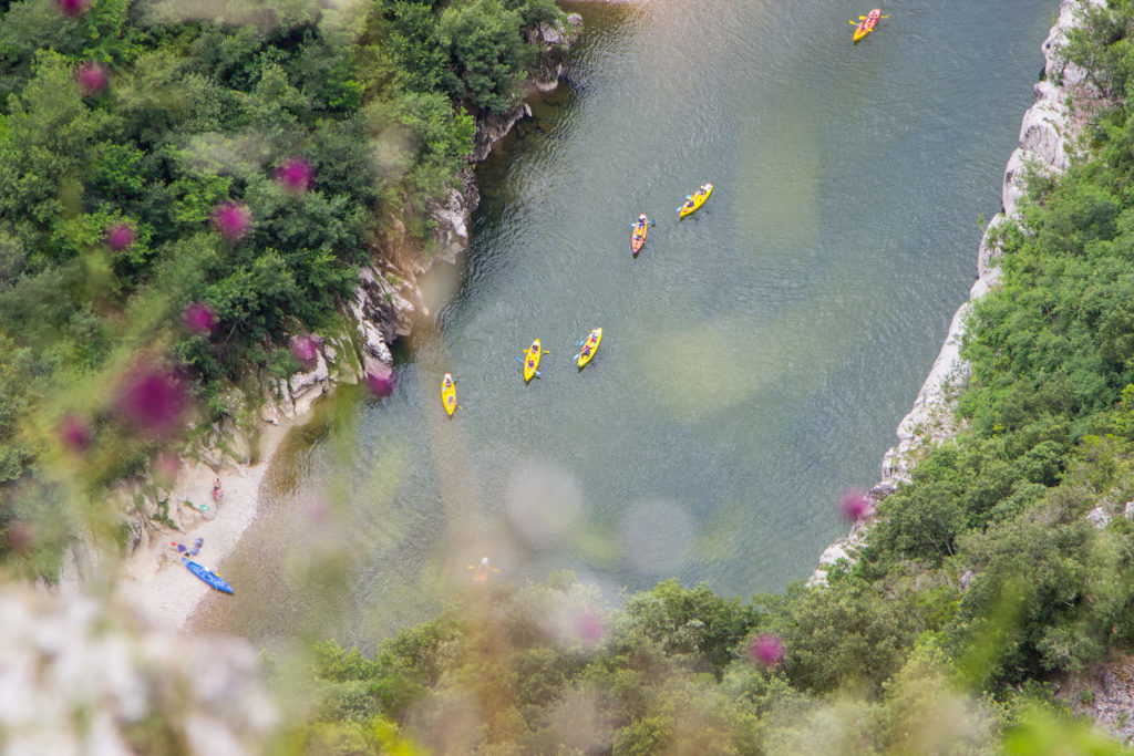 24 Km, La réserve naturelle des Gorges de l'Ardèche